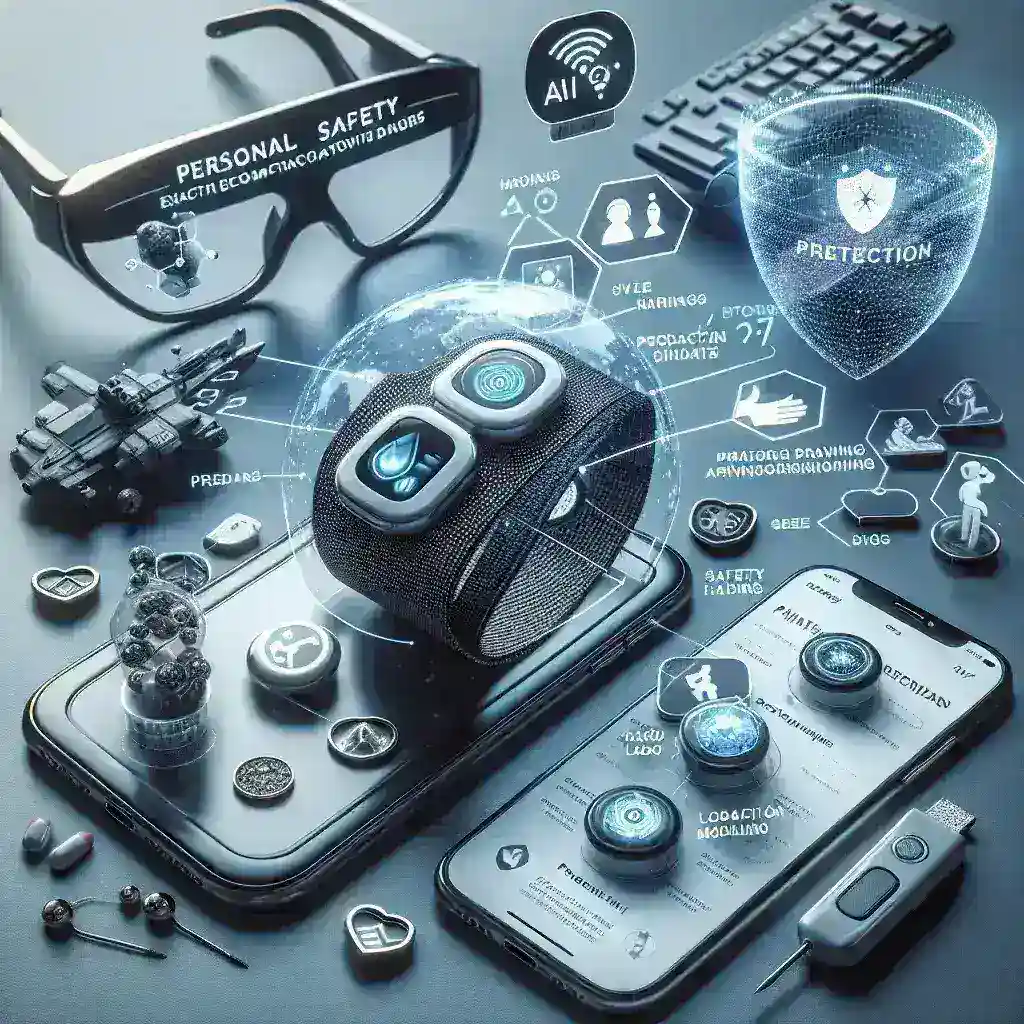 "Dispositivos de seguridad personal con IA preventiva: innovadoras herramientas tecnológicas que utilizan inteligencia artificial para detectar y prevenir amenazas, garantizando la seguridad personal en situaciones de riesgo."