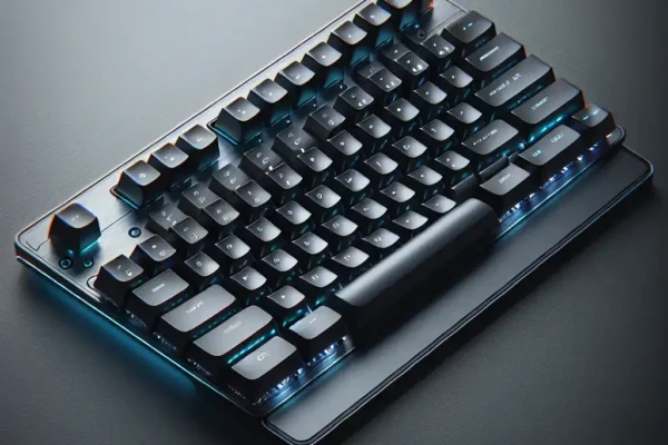 "Logitech premium wireless mechanical keyboard showcased in article about innovative tech accessories."