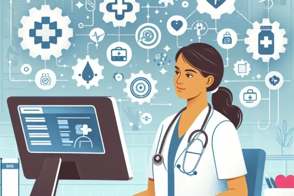 "Imagen representativa del anuncio del Ministerio de Sanidad sobre la nueva Plataforma Nacional de Historia Clínica Interoperable en España, destacando la importancia de la digitalización en la atención médica y el intercambio seguro de datos de salud."